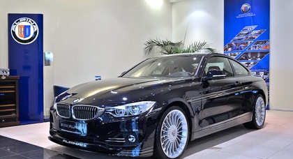 Эксклюзивный автомобиль Alpina B4 Biturbo Allrad представлен в салоне АВТ Бавария