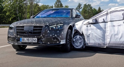 Mercedes-Benz crash-tests other brands' cars to make its own models safer