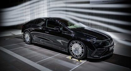 Mercedes-Benz EQS avec modifications Brabus a amélioré l'aérodynamisme et l'autonomie accrue
