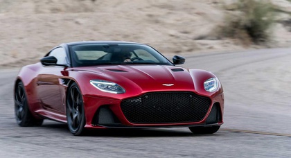 Спортивное купе Aston Martin DBS Superleggera раскрыли до премьеры