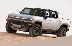 An all-electric GMC Hummer could get a less gigantic counterpart - report
