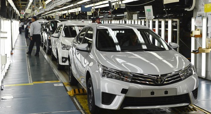 Toyota выпустила 10-миллионный автомобиль в Европе