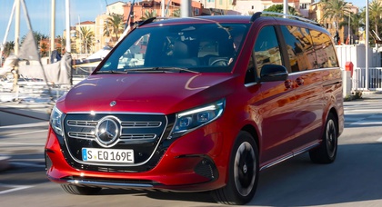 The facelift of the Mercedes EQV brings a new cockpit