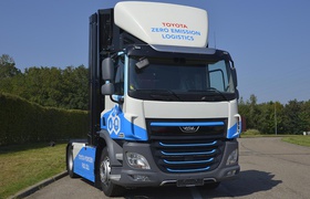 VDL Groep enthüllt Wasserstoff-Brennstoffzellen-Lkw für die europäische Logistik von Toyota