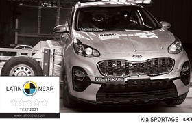 Kia Sportage не справился с проверкой безопасности Latin NCAP