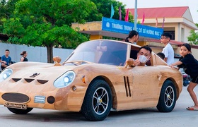 Во Вьетнаме построили деревянный Ferrari 250 GTO