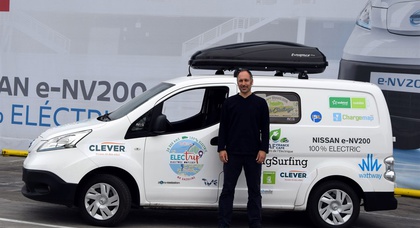 Nissan e-NV200 проедет по европейскому «электрическому коридору» 