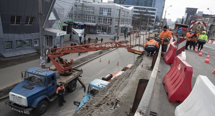 Реконструкция Шулявского путепровода в Киеве начнется в июне 