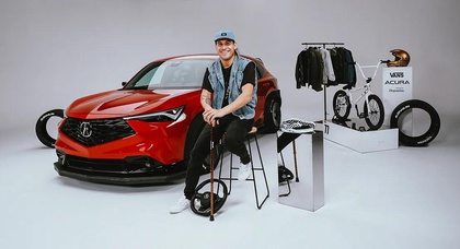 Acura та Vans створили кросовер ADX для BMX-райдера Коко Зуріти