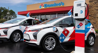 Domino's Pizza erweitert Lieferflotte auf über 1.100 EVs