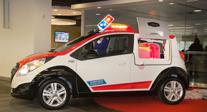 Сеть ресторанов Domino’s Pizza разработала пиццамобиль с духовкой