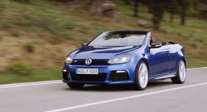 Volkswagen показал «заряженный» Golf R без крыши (видео)
