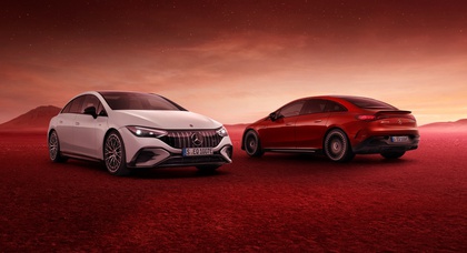 Mercedes-AMG представила свою версию электрического седана EQE