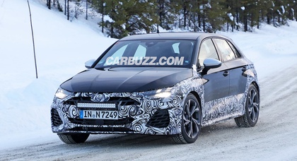 Audi S3 Spied: Upcoming Facelift Brings Intricate Grille and Refreshed Rear Design