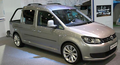 Пикап Volkswagen Caddy показали в Польше