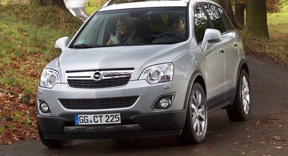 В Украину начались поставки нового Opel Antara