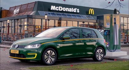 McDonald’s показал электрический Volkswagen для завсегдатаев McDrive