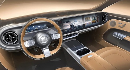 Інтер'єр Smart #6 EHD розкрито на офіційних ескізах