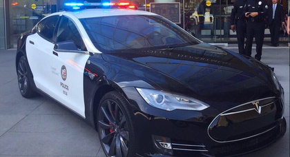 Tesla Model S превратят в полноценный патрульный автомобиль