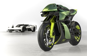Aston Martin AMB 001 Pro is a 225-hp track-only superbike that is limited to 88 units