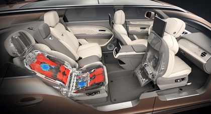 Der „fürsorglichste Autositz der Welt“ wird in den Bentley Bentayga eingebaut