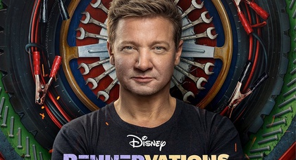 Jeremy Renner's new Disney+ Rennervations show repurposes old buses to help communities around the world