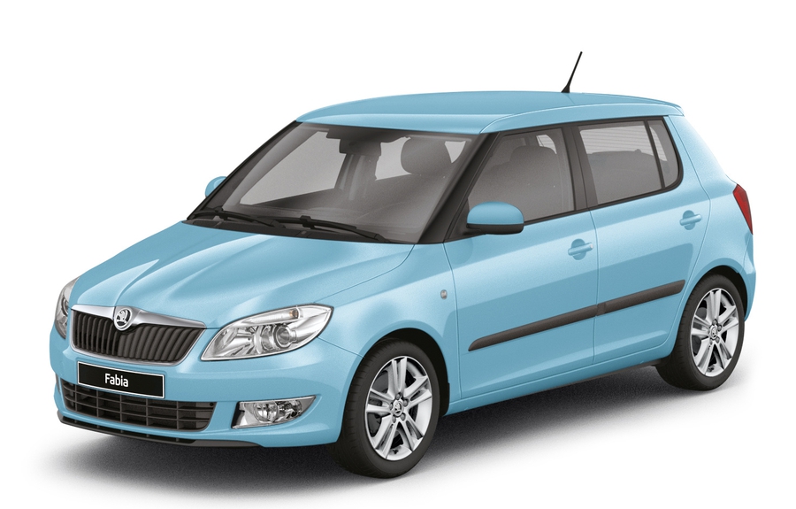 Код краски skoda fabia