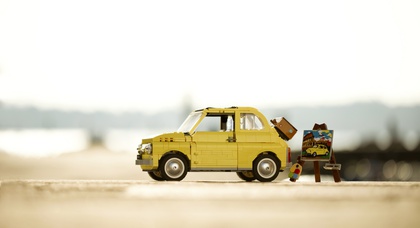 Fiat 500 теперь можно собрать из LEGO