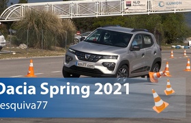 Электромобиль Dacia Spring повеселил испытателей на «лосином тесте»
