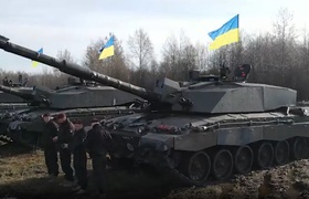 Vidéo : Les chars Challenger 2 sont arrivés en Ukraine