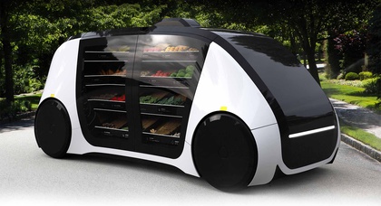 На CES представили первый беспилотный продуктовый магазин на колесах