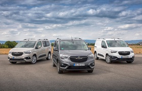 Коммерческие и пассажирские вэны Peugeot, Citroen и Opel станут электрическими в 2021 году