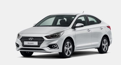 Объявлены украинские цены на новый Hyundai Accent