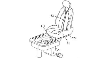 Seres erhält Patent für integrierte Fahrzeugtoilette