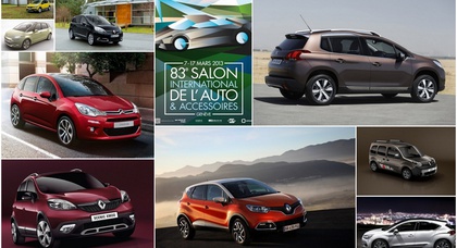 Женева-2013: Peugeot, Citroen и Renault покажут