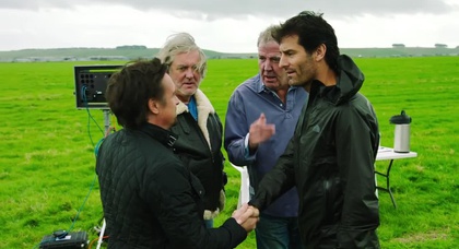 Марк Уэббер попробовал стать гонщиком передачи The Grand Tour