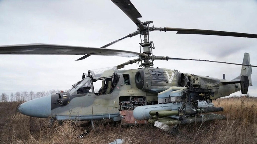 Un Ka-52 a été abattu dans la région de Kyiv