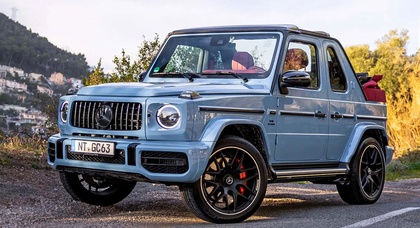 Mercedes-AMG G63 Cabriolet with suicide doors costs more than $1.3 million