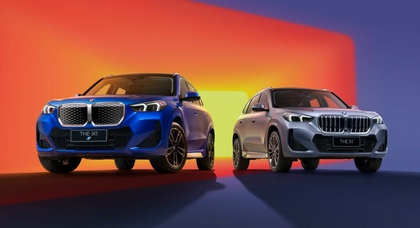 Long-Wheelbase BMW X1 and iX1 Models Unveiled at Shanghai Auto Show"