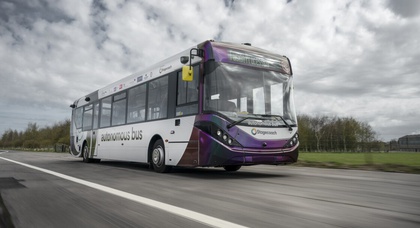 Scotland launches world's first autonomous bus service