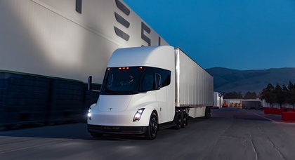 Tesla has released new photos of the Tesla Semi, which is expected to go on sale later this year.