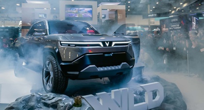 VinFast présente un concept de pick-up électrique de la taille d'un Ranger pour préfigurer la production
