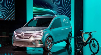 Renault показала концепт будущего электрического фургона Kangoo  