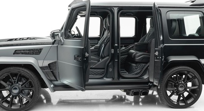 Mercedes G-Class just got a little more luxurious - now featuring Rolls-Royce style suicide doors by Mansory