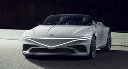 Genesis unveils its luxury X Convertible concept car in California