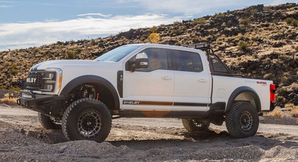 Only 300 of the mighty Shelby F-250 Super Baja turbo-diesel SUVs will be built