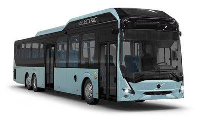 Volvo 8900 Electric intercity bus will be available in two body lengths and will be equipped with a 360 to 540 kWh battery