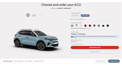 Citroën кардинально змінив свій сайт для зручності використання