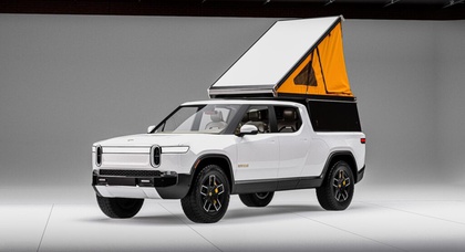 Upgrade your next adventure with a new Rivian R1T GoFast camper and topper