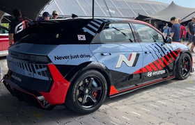 Hyundai enthüllt beim Goodwood Festival of Speed den Ioniq 5 N in Driftausführung mit mächtigem Fake-Auspuff
